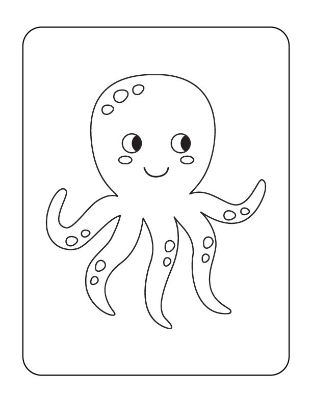 Adorable animal coloring pages pack of 20 coloring pages | Etsy