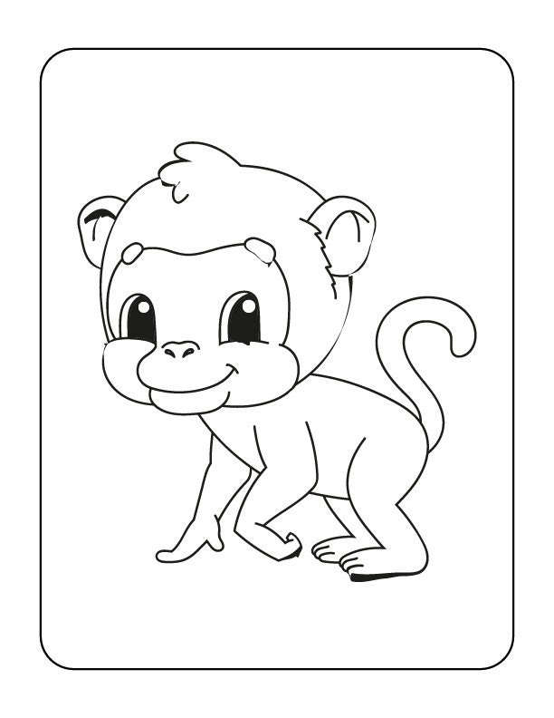 adorable animal coloring pages pack of 20 coloring pages