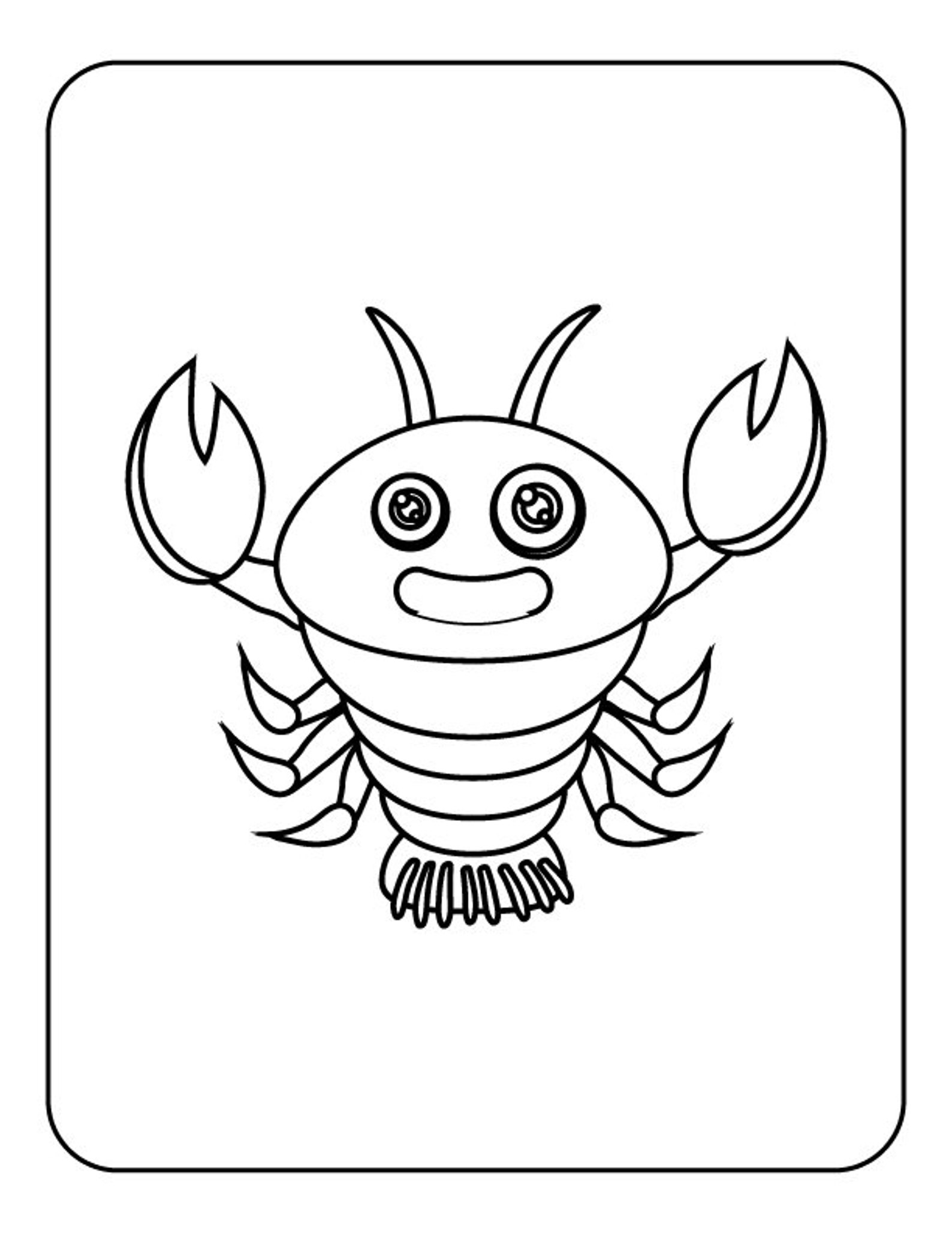 Sea animal coloring pages 20 pages | Etsy