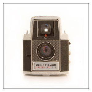 Bell and Howell Electric Eye DIGITAL DOWNLOAD Vintage Film Camera 14x14 Printable Art Photo Camera Retro Camera Wall Art