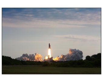 Space Shuttle Endeavor DIGITAL DOWNLOAD STS-134 Final Flight 11x14 Afdrukbare Wall Art Foto Nasa Lancering Kennedy Center
