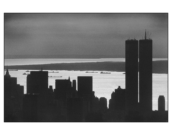 NYC World Trade Center DIGITAL DOWNLOAD Twin Towers No.2 11x14
