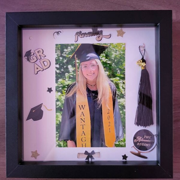 Graduation Shadow Box Etsy