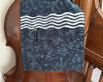 Bass Blanket with pencil pocket and fun waves