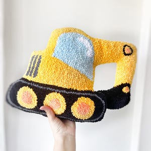 Almohada para vehículo de emergencia: ambulancia, camión de bomberos, autobús escolar, coche de policía Excavator