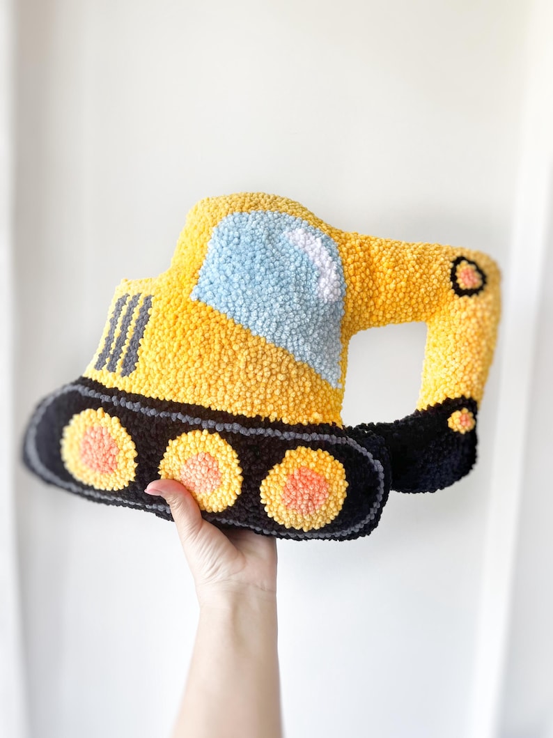 Almohada para vehículo de emergencia: ambulancia, camión de bomberos, autobús escolar, coche de policía Excavator