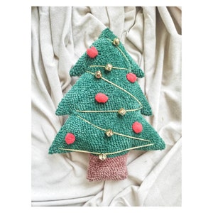 Festive Christmas Tree Pillow - Get Cozy and Cheerful!Christmas tree pillow, Christmas Funny Pillow,Plush Christmas tree pillows, Christmas