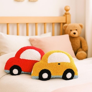 playroom decorative car pillow