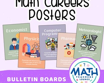 Math Careers Posters