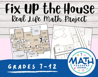 Fix Up The House - Real Life Math Project