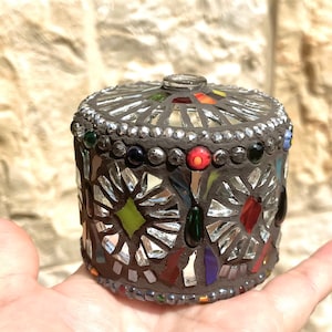 Small cute mosaic vase Holy Land gift