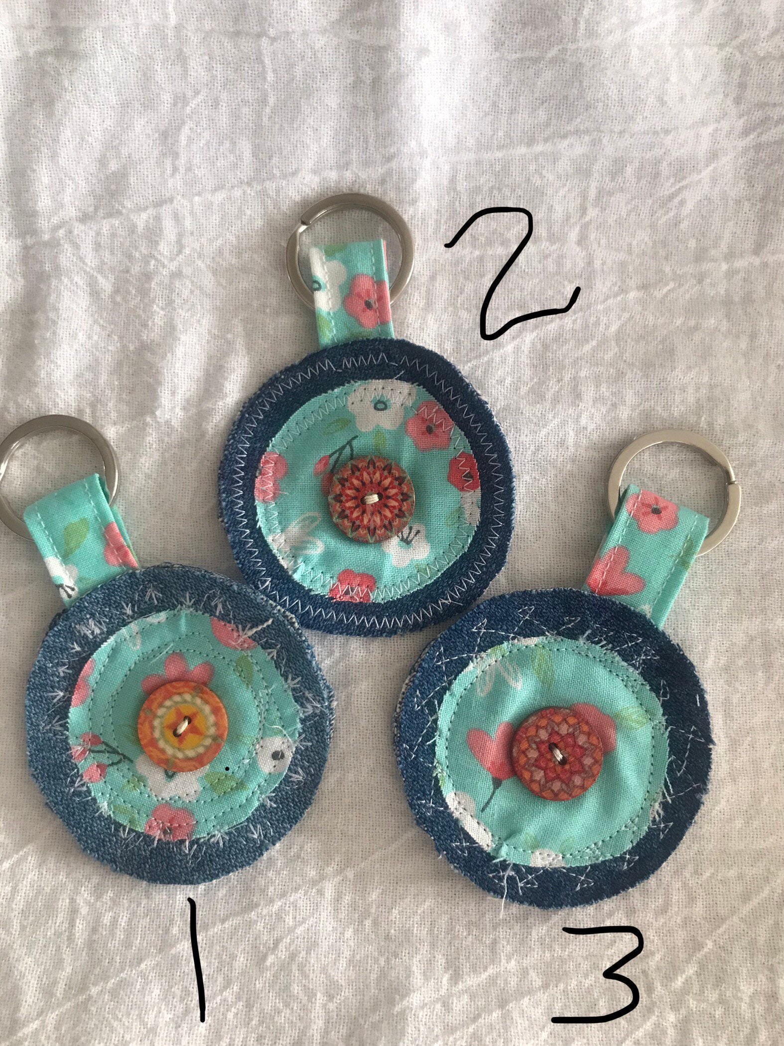 Boho Key Rings. Unique and Durable Easy to Find Key Rings - Etsy