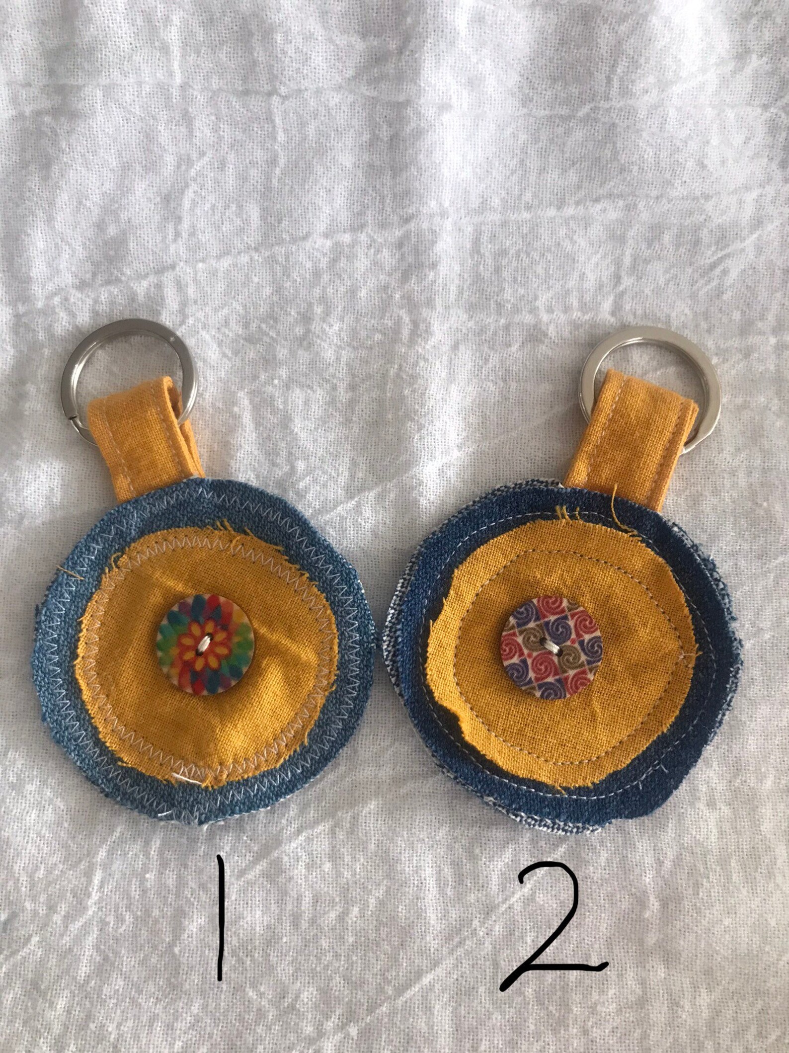 Boho Key Rings. Unique and Durable Easy to Find Key Rings - Etsy