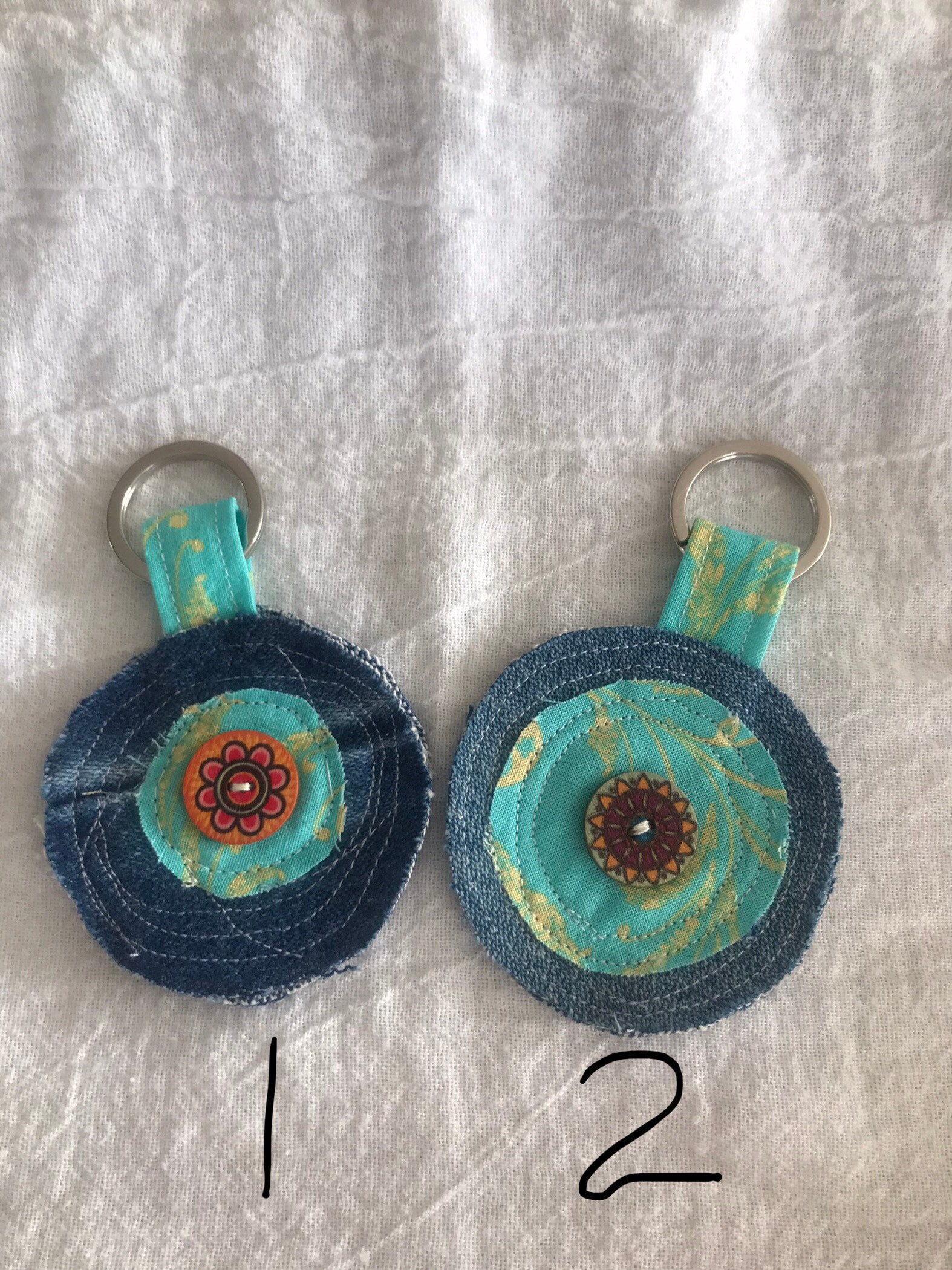 Boho Key Rings. Unique and Durable Easy to Find Key Rings - Etsy