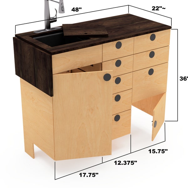 Camper Van Kitchen Kit Etsy