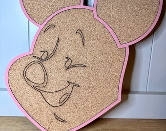 Piglet inspired pin trading board, Disney pin board, Winnie the Pooh and friends pin board, Disney pin trading.