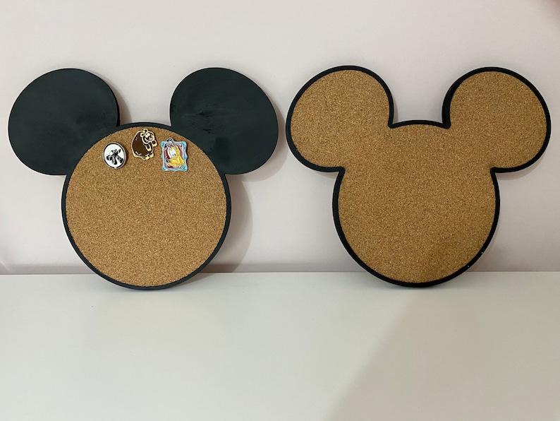 Mickey Mouse pin trading board, Mickey pin Display board, Disney pin trading display, Mickey pin board, Mickey cork pin Display. image 4