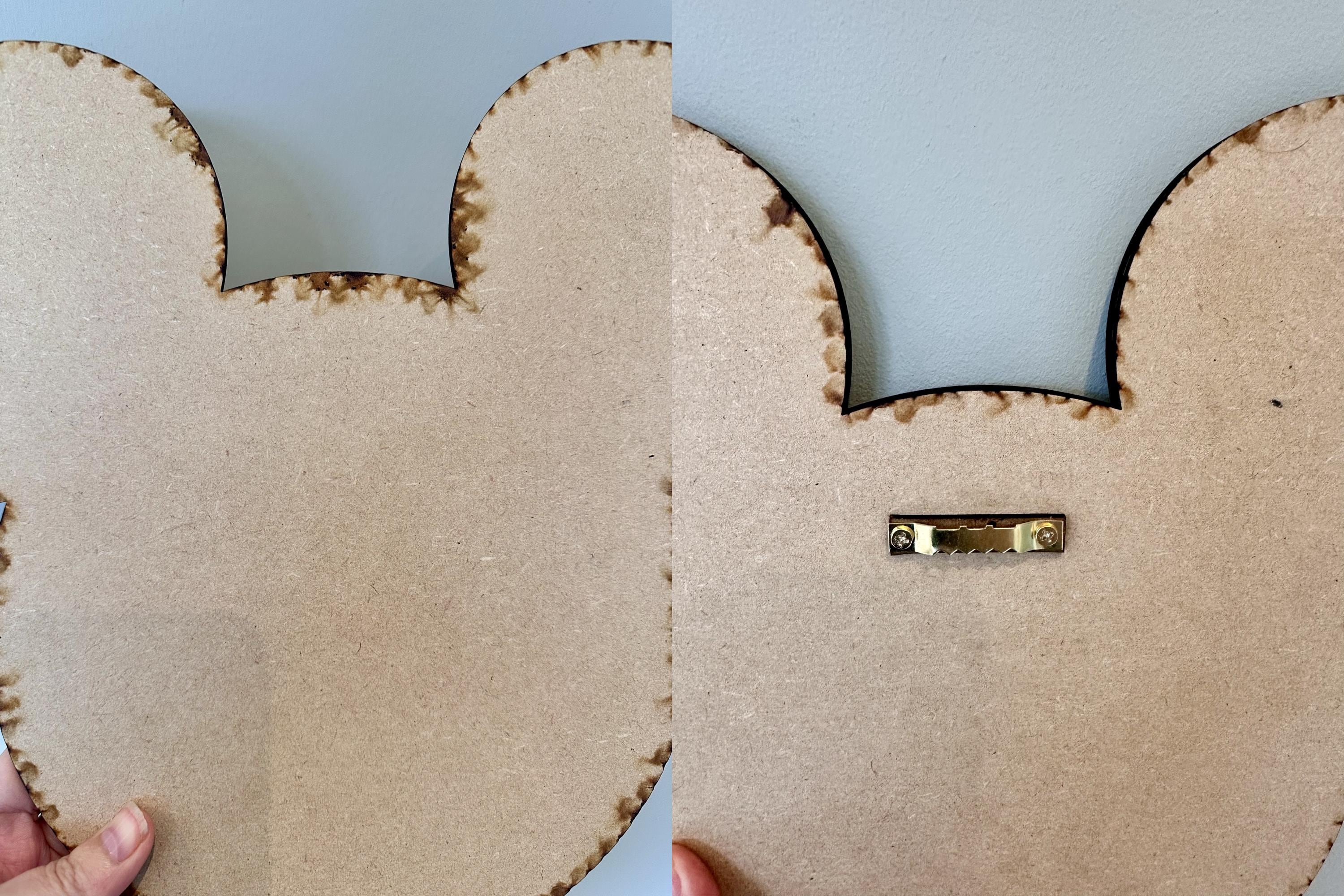 ミッキーマウスピントレーディングボード、ミッキーピンディスプレイ