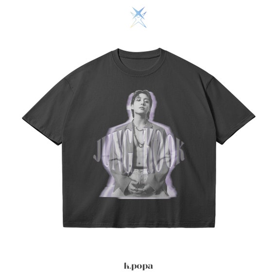 ★BTS着用BRAND★1993STUDIO★TERRY COLLARED T-SHIRT JUNG KOOK BTS Tee - Etsy
