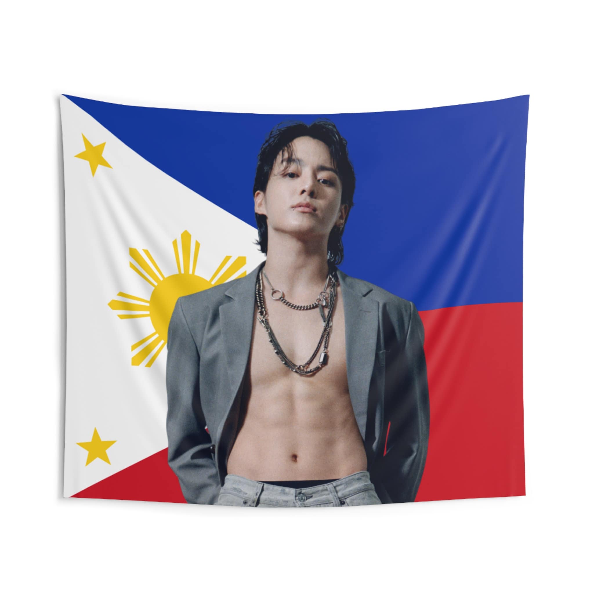 BTS  IMAGE FLAG ［V］ Bts V Flag - Etsy