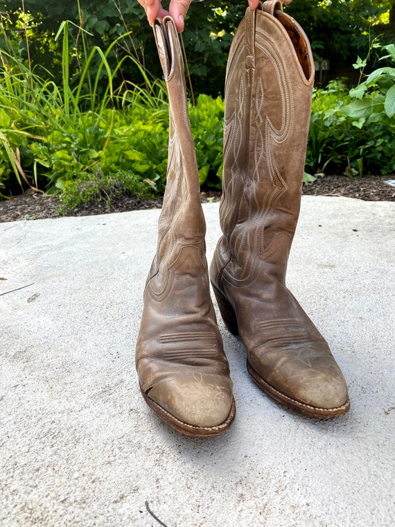 Vintage Dan Post Cowboy Boots