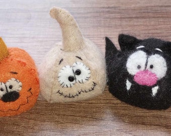 Halloween Trio, Stress Balls, Hand Warmers Unscented, Fidget Toy, Worry Pet, Calming Ball, Backpack Buddy