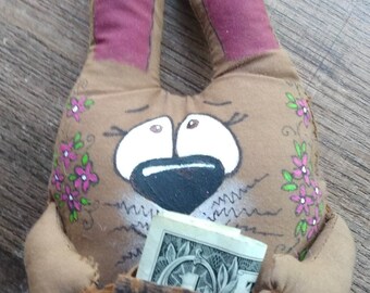 Bunny Tooth Fairy Pouch