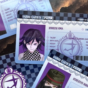 Carte d'identità V3 Dangan Ronpa