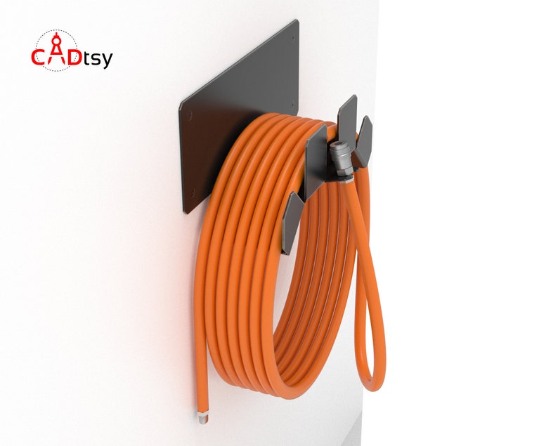 Air Hose Holder DXF File Metal Air Hose Mount Vector CNC Etsy