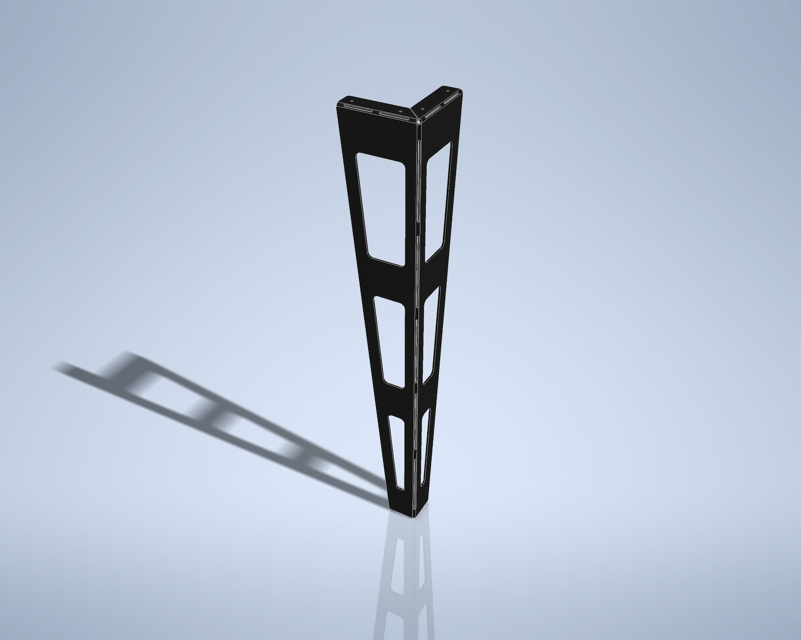 Metal Table Legs DXF Files for Plasma Cutting • Laser Cut Desk Leg - Etsy