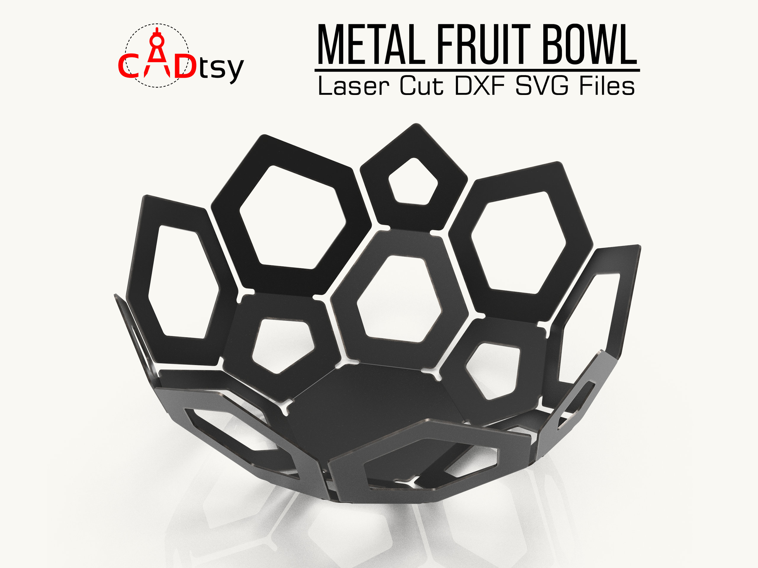 Metal Fruit Bowl DXF Files for Plasma Cutting. CNC Laser Cut Template -  Etsy Finland, image size:2560x1920