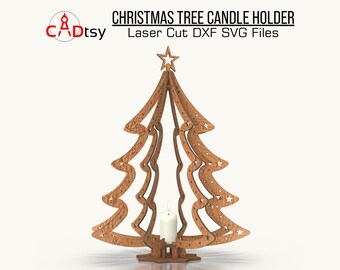 Weihnachtsbaumspitze SVG- und DXF-Dateien, lasergeschnittener Herrnhuter Stern für 3 mm und 4 mm Holz