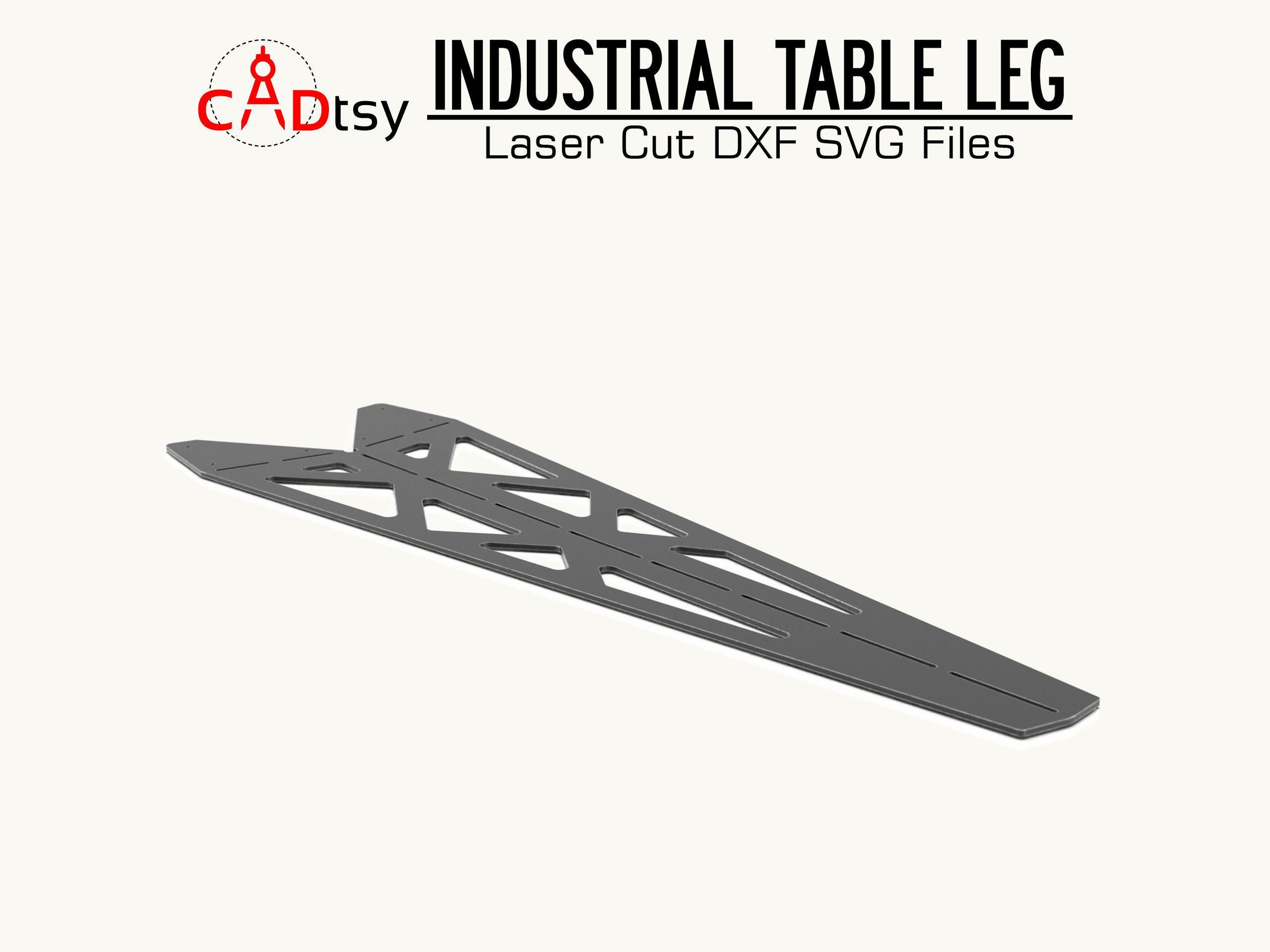 Metal Table Legs DXF Files for Plasma • Furniture Legs SVG Plans - Etsy