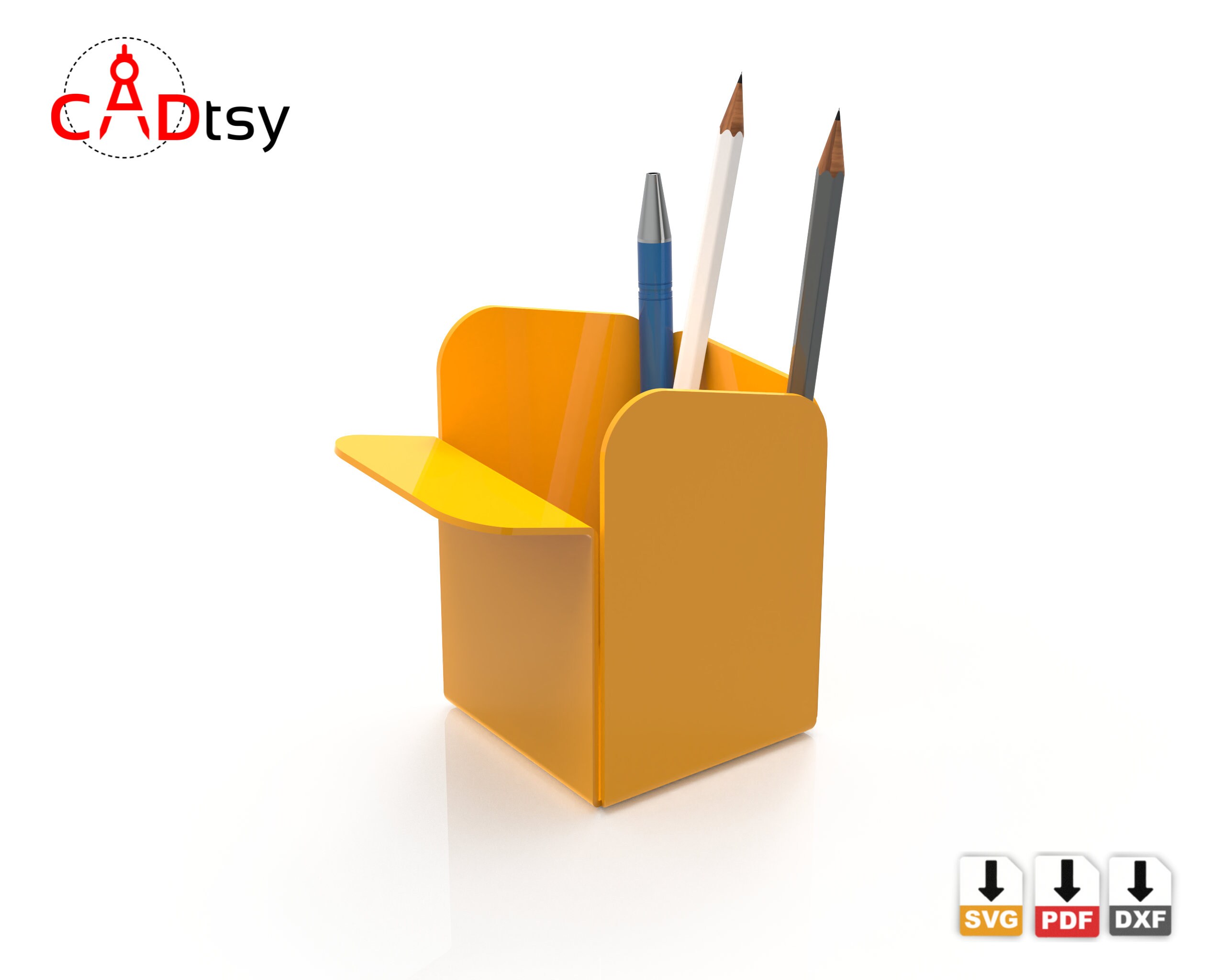 Office Stationery Set CNC Laser Cutting DXF File Bundle Etsy