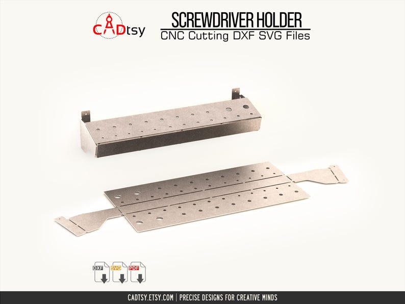 Screwdriver Rack DXF Files for CNC Plasma • Tool Storage Design - Etsy