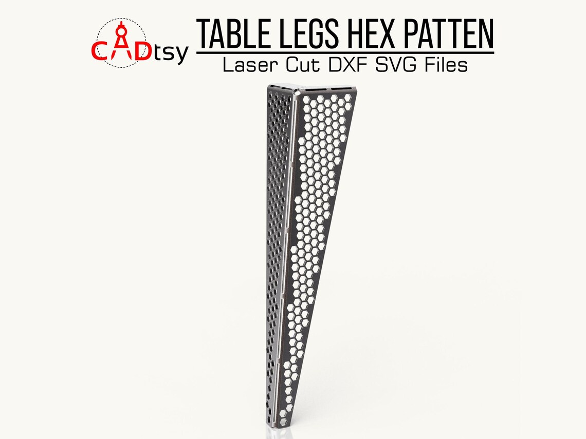 Table Legs DXF Files for Plasma CNC • Sheet Metal Desk Legs - Etsy