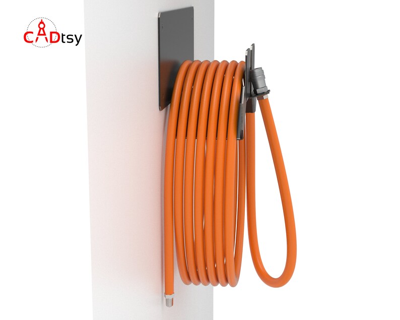 Air Hose Holder DXF File Metal Air Hose Mount Vector CNC Etsy