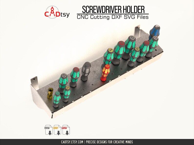 Screwdriver Rack DXF Files for CNC Plasma • Tool Storage Design - Etsy