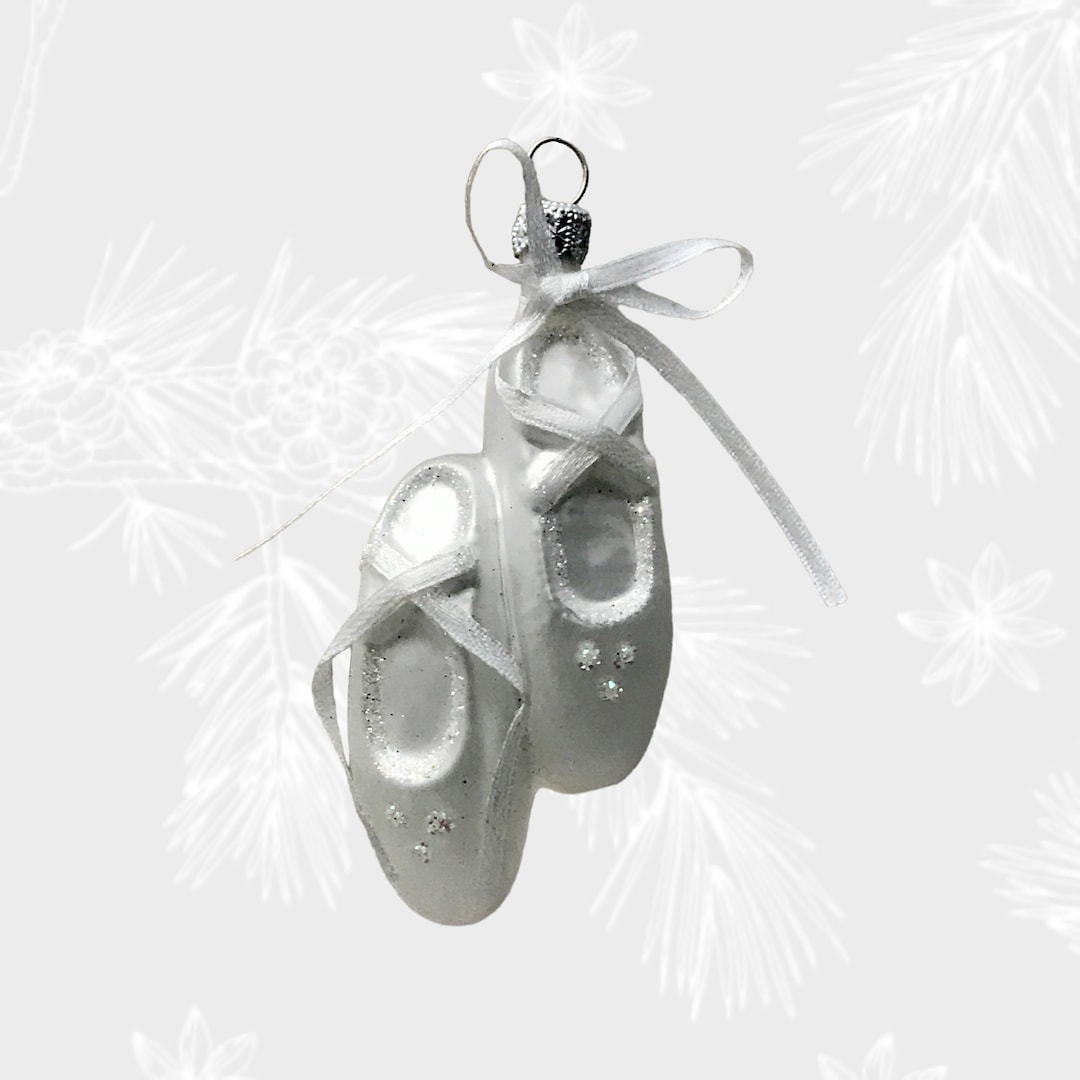 Ballet Shoes Christmas Ornament Collectible Bauble Blown - Etsy Australia