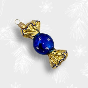 Sweet Candy Christmas Ornament, Collectible Bauble, Blown Glass Ornaments, Christmas Tree Ornament Decorations, Handmade in Poland