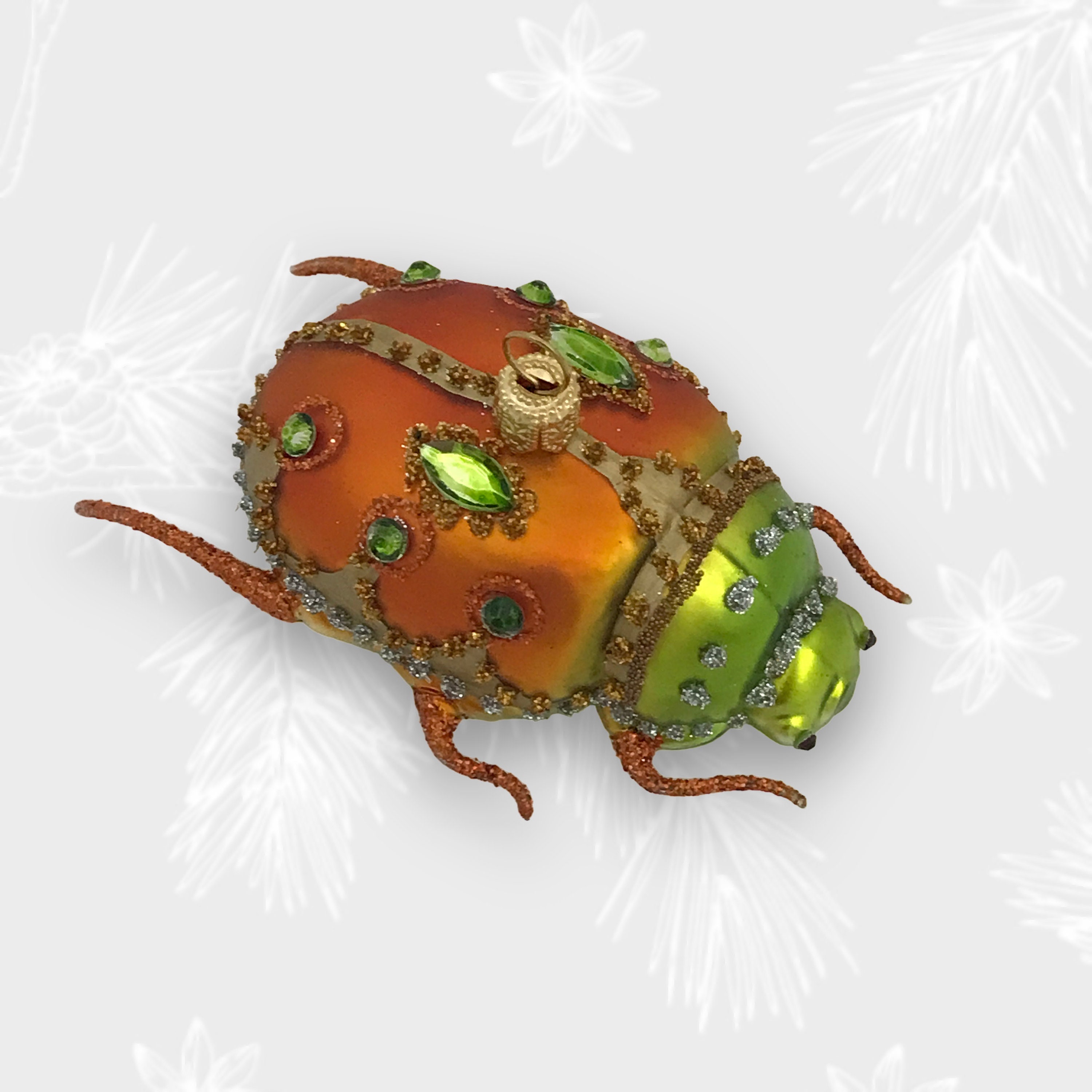Ornament - Beetle - Raw Wood Ornament - Beetle - Raw Wood