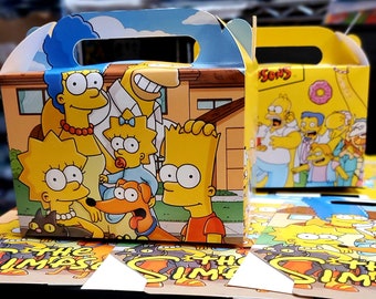 The Simpsons Cake Etsy