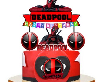 Deadpool Party Etsy