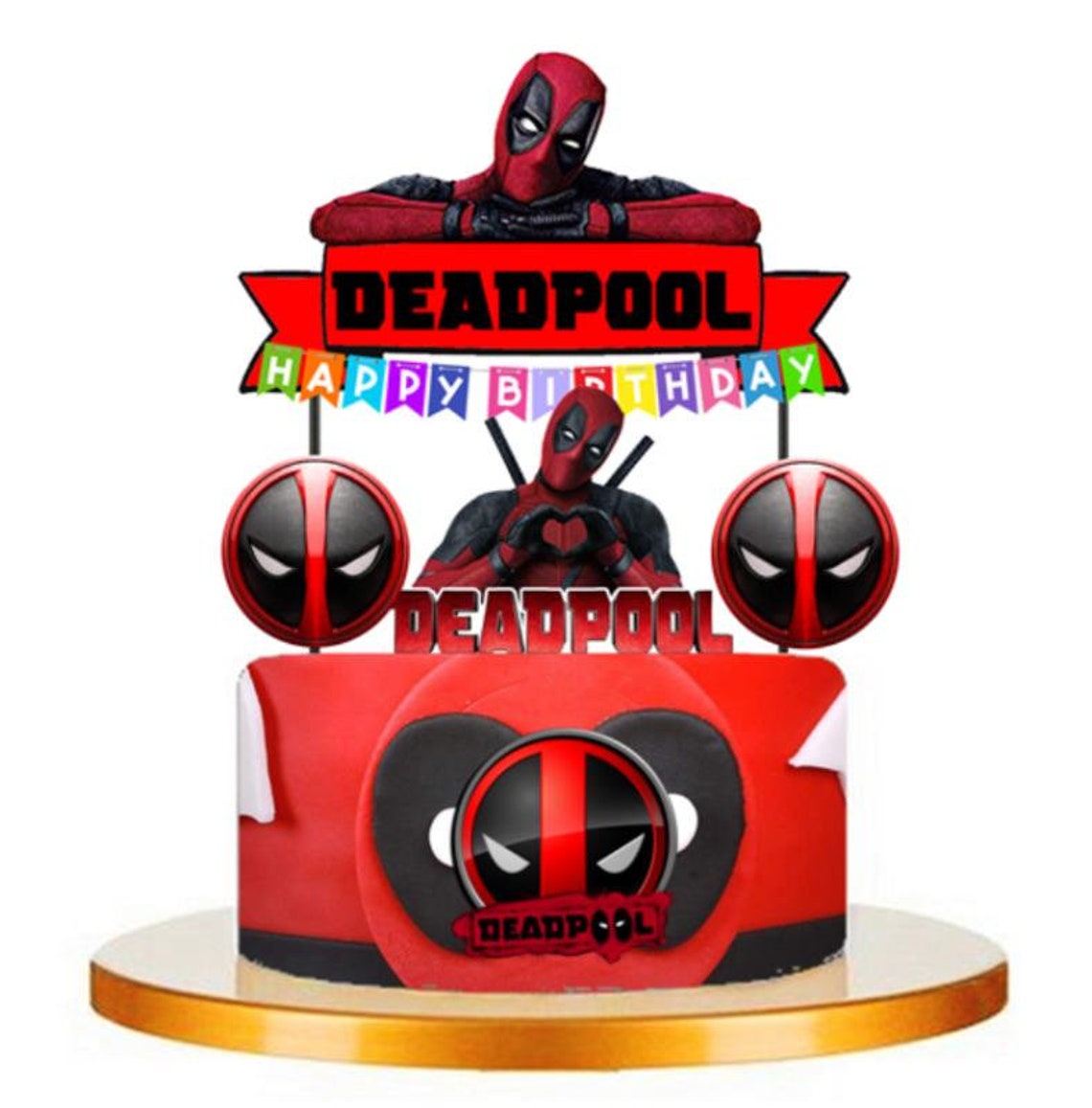 deadpool party supplies