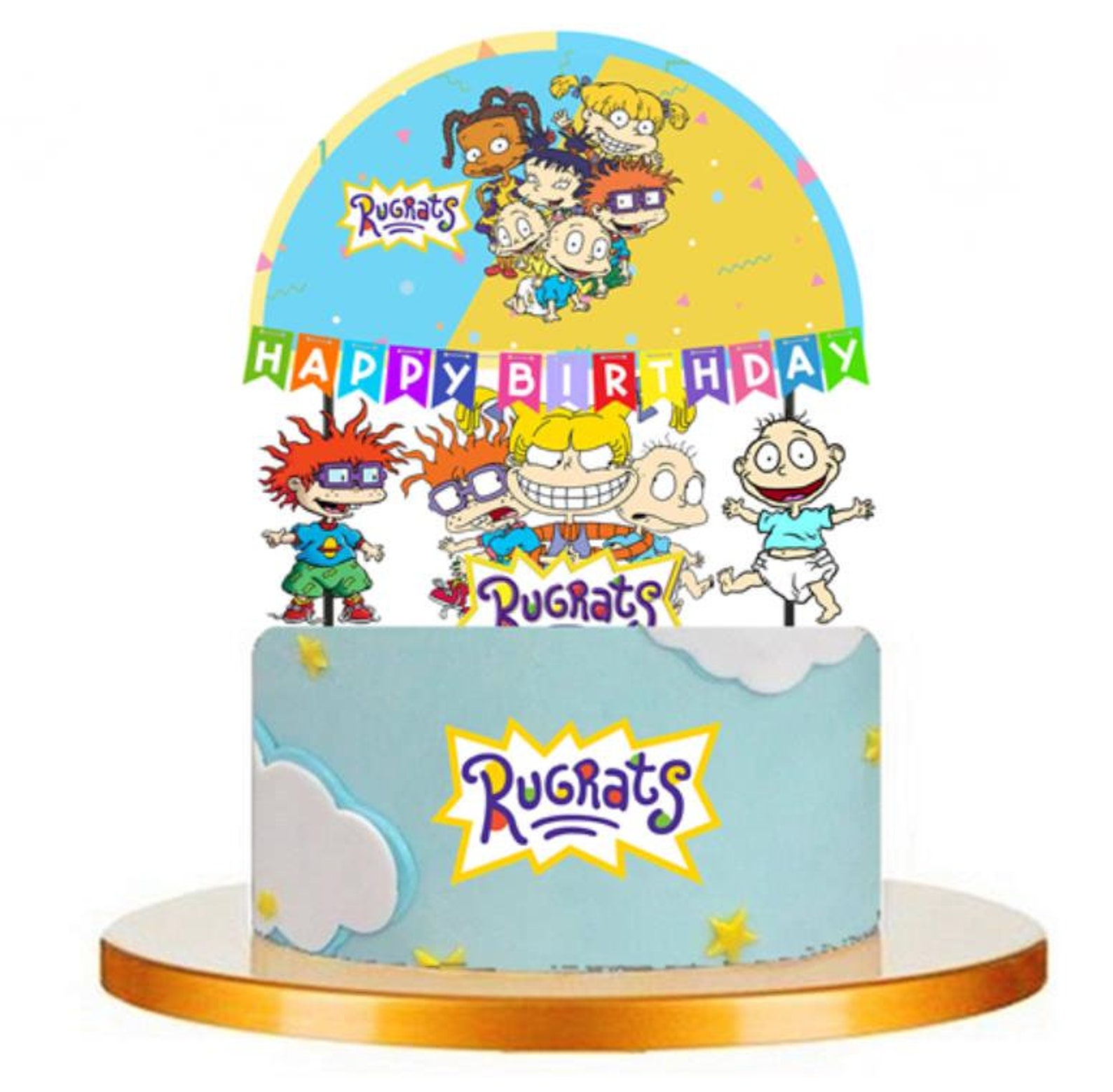 RUGRATS happy birthday party decoration theme idea supplies | Etsy