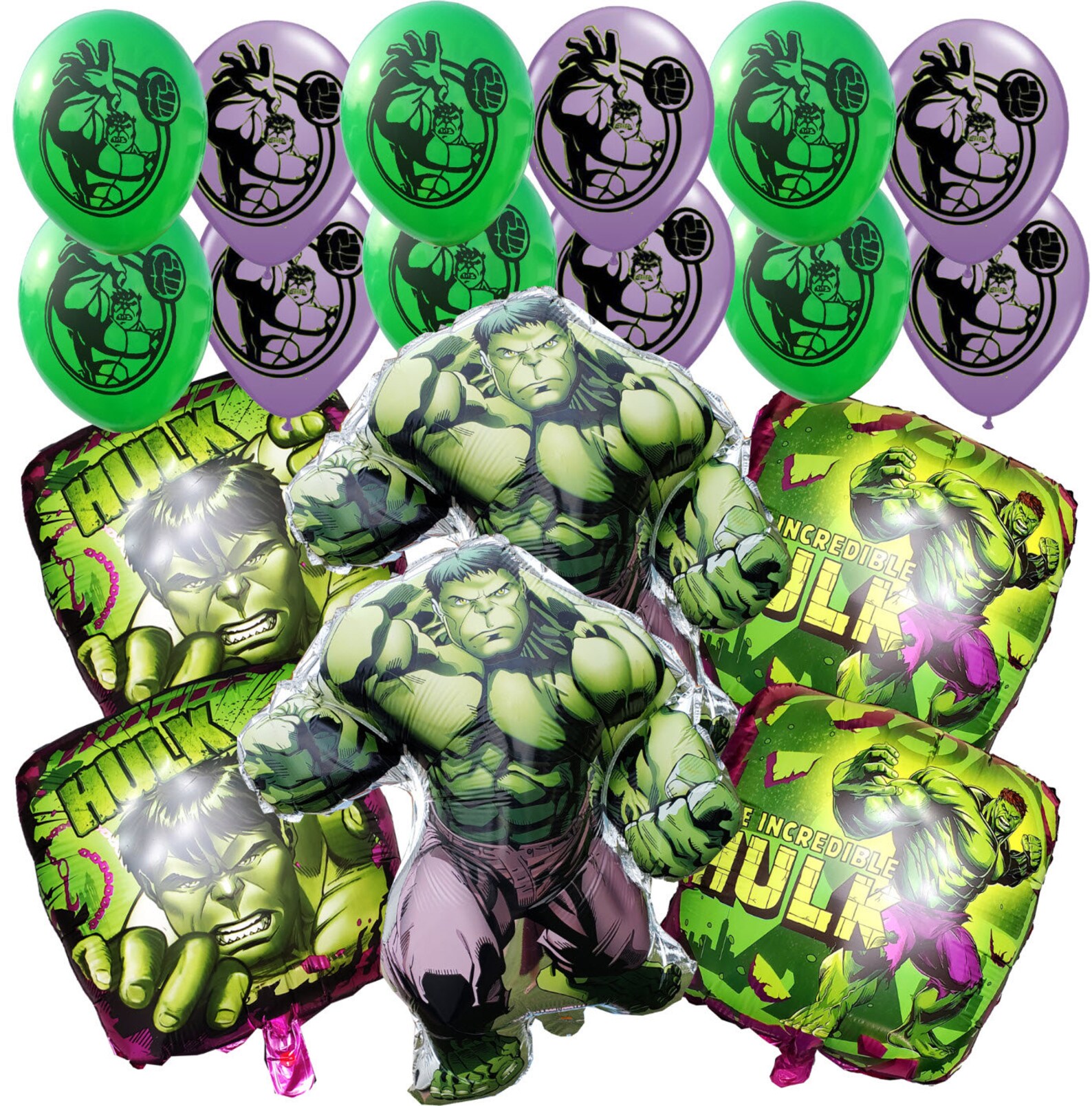 Hulk happy birthday party decoration theme idea supplies favor Etsy