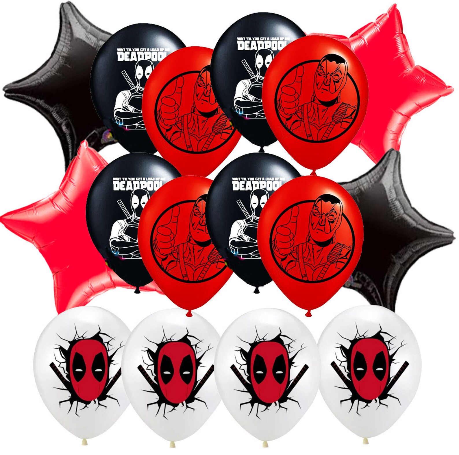 deadpool party supplies