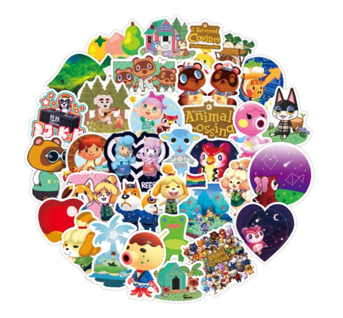 Animal Crossing happy birthday party decoration theme idea Etsy