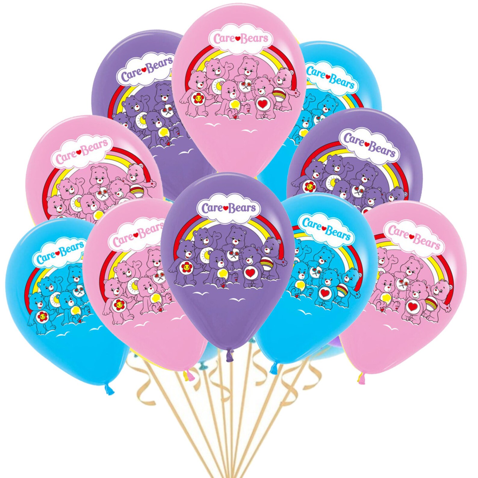 Care Bears happy birthday party decoration theme idea