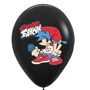 Friday Night Funkin' happy birthday party decoration theme | Etsy